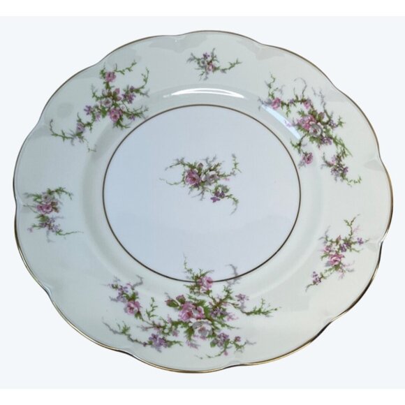 2 Theodore Haviland New York Rosalinde Dinner Plates France 10 1/2" - Picture 2 of 7